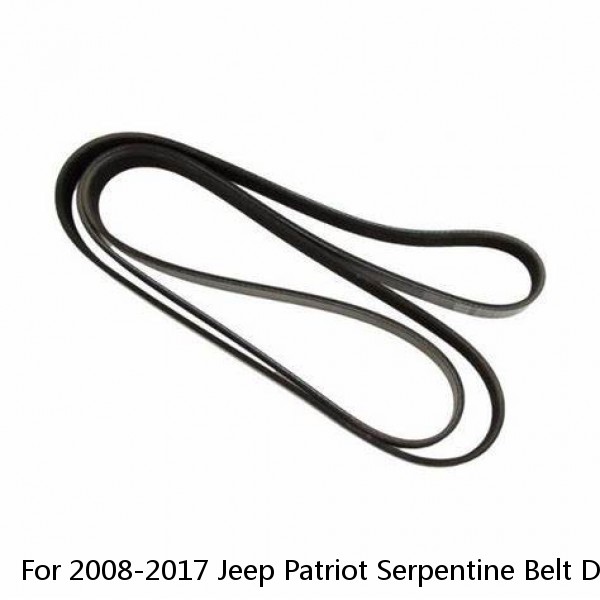 For 2008-2017 Jeep Patriot Serpentine Belt Drive Component Kit Gates 67489FT