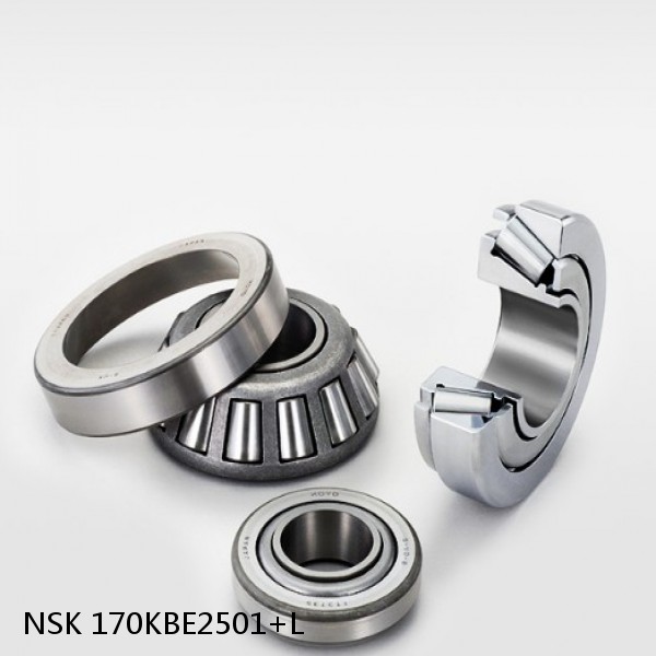 170KBE2501+L NSK Tapered roller bearing