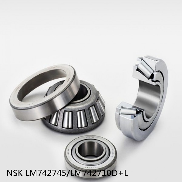 LM742745/LM742710D+L NSK Tapered roller bearing #1 small image
