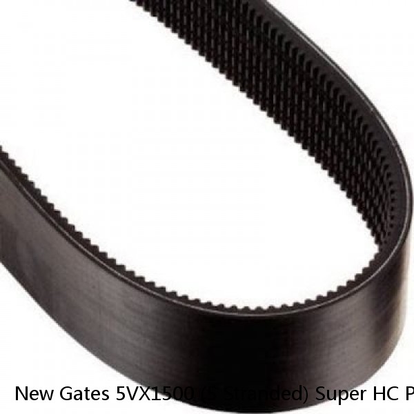 New Gates 5VX1500 (5 Stranded) Super HC PowerBand Belt #1 small image