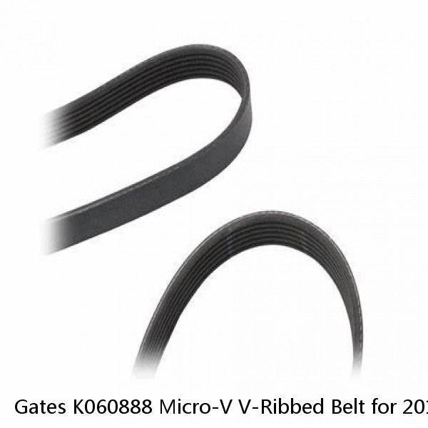 Gates K060888 Micro-V V-Ribbed Belt for 2011-2012 Ram 1500 (Fits: Audi) #1 small image