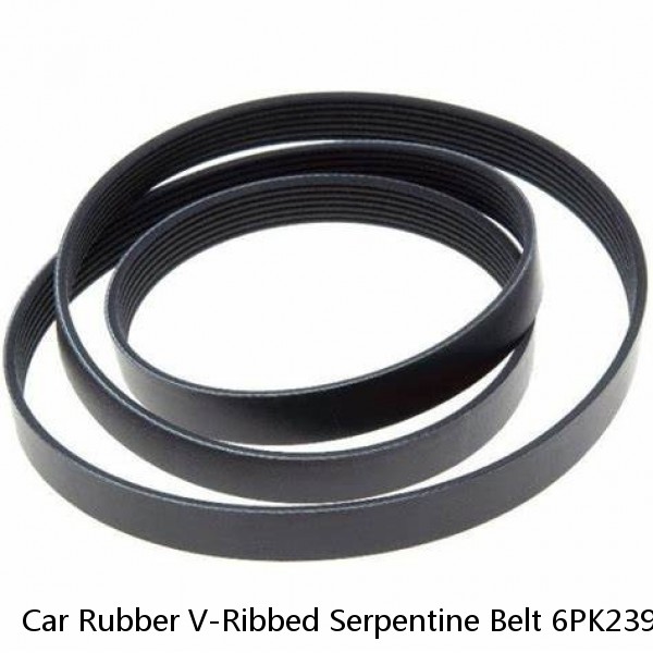 Car Rubber V-Ribbed Serpentine Belt 6PK2392 0029933096 for Mercedes-Benz E-Class #1 small image