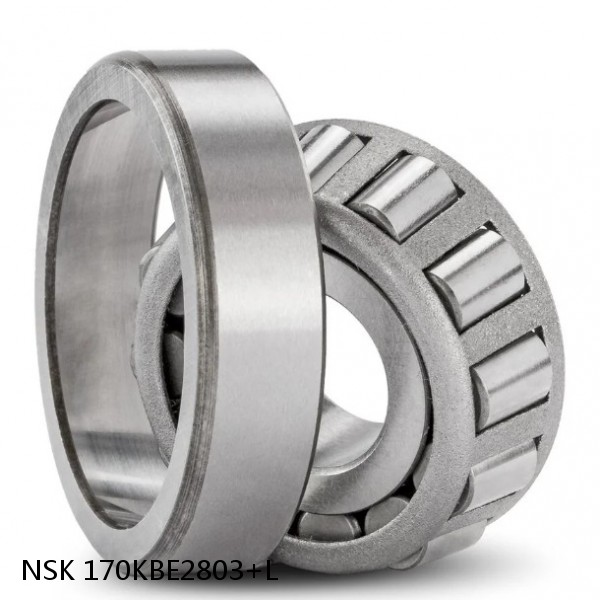 170KBE2803+L NSK Tapered roller bearing #1 image