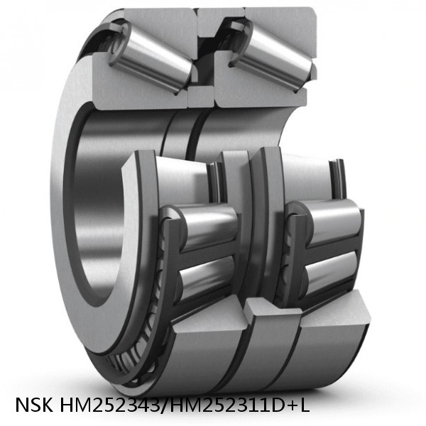HM252343/HM252311D+L NSK Tapered roller bearing #1 image