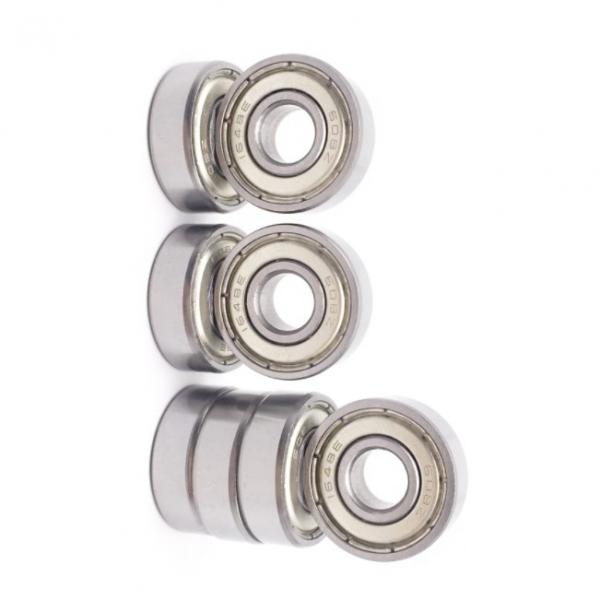 Carbon steel deep groove ball bearing 6201 2RS with dimension 12x32x10 mm #1 image