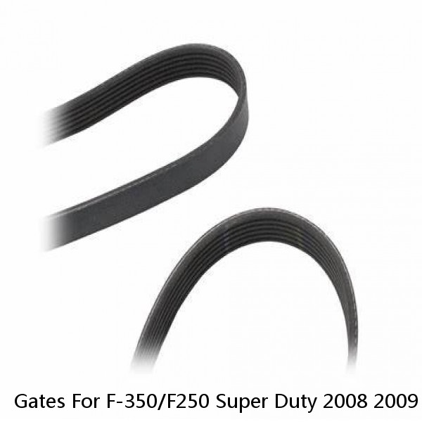 Gates For F-350/F250 Super Duty 2008 2009 2010 Serpentine V-Ribbed Belts (Fits: Audi) #1 image