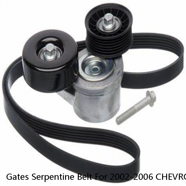 Gates Serpentine Belt For 2002-2006 CHEVROLET TRAILBLAZER EXT L6-4.2L #1 image