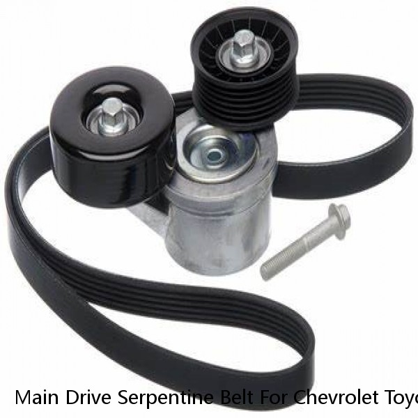 Main Drive Serpentine Belt For Chevrolet Toyota Tundra Pontiac Grand Prix Impala #1 image