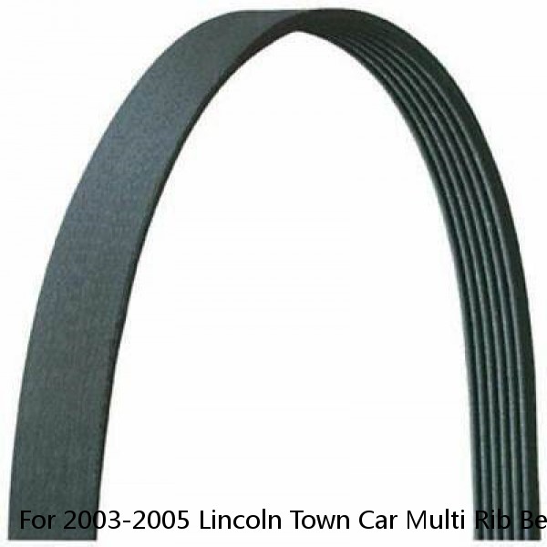 For 2003-2005 Lincoln Town Car Multi Rib Belt 69525HS 2004 Serpentine Belt #1 image